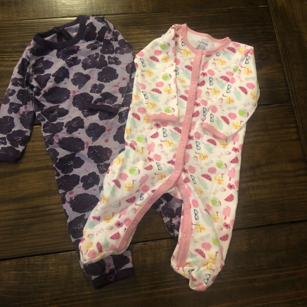 Sleepers cute enough to.be outfit 3-6 6-9 months